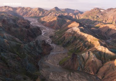 The rhyolite mountains of Landmannalaugar in the Icelandic Highlands are unforgettable.