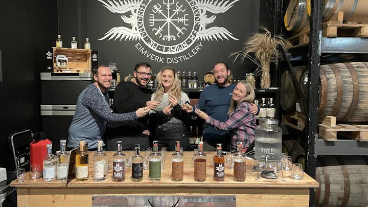 Gin and whiskey fans will certainly love Eimverk Distillery's offerings.