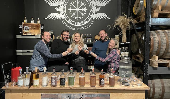 Gin and whiskey fans will certainly love Eimverk Distillery's offerings.