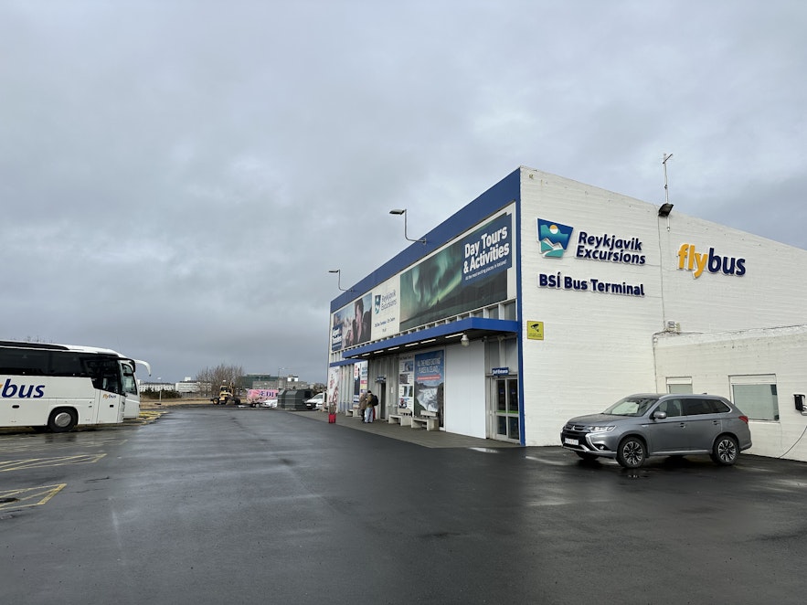 BSI巴士总站是冰岛旅游巴士接送的中心区域。