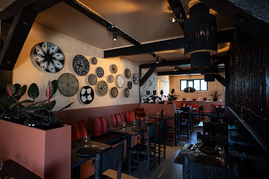 Kasbah ist ein marokkanisches Restaurant am Hafen von Reykjavik in Island