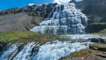 Dynjandi waterfall is a must-visit Westfjords attraction.