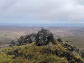 Hiking atop the Horn mountain of Snaefellsnes offers beautiful views of West Iceland.