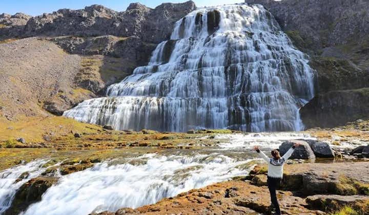 The Dynjandi waterfall is considered the “Jewel of the Westfjords.'