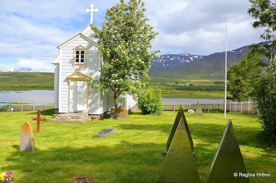 The beautiful Churches in Svarfaðardalur Valley in North Iceland