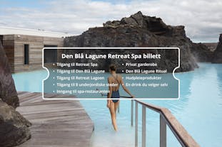 Nyt fem timers tilgang til lukseriøse Retreat Spa og Retreat Lagoon på Island ved å bestille denne Blå Lagune Retreat Spa billetten.