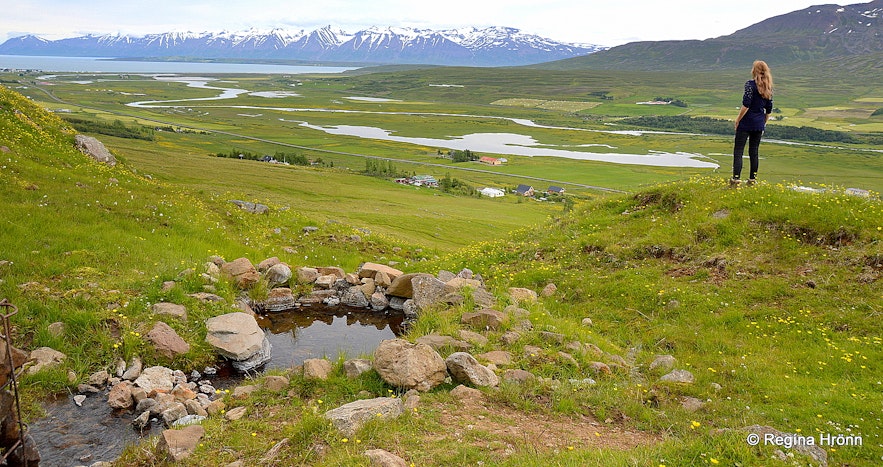 The warm Footbath of the Bakkabræður brothers in Svarfaðardalur Valley