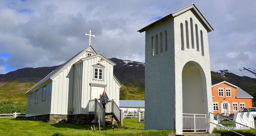 The beautiful Churches in Svarfaðardalur Valley in North Iceland