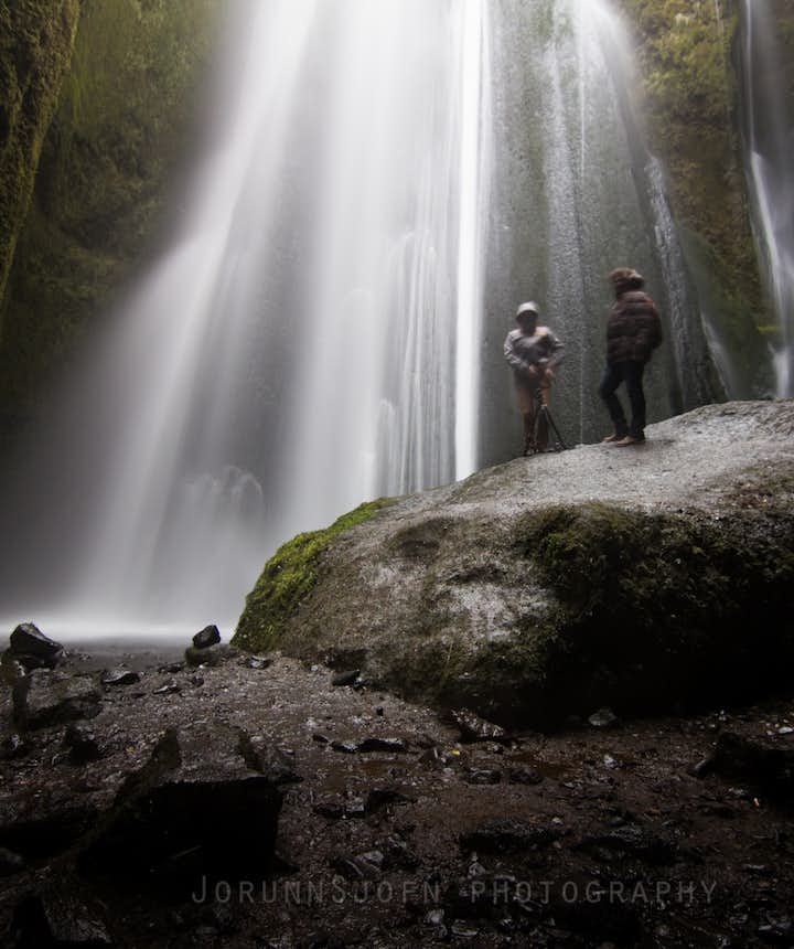 Gljúfrabúi waterfall in south Iceland