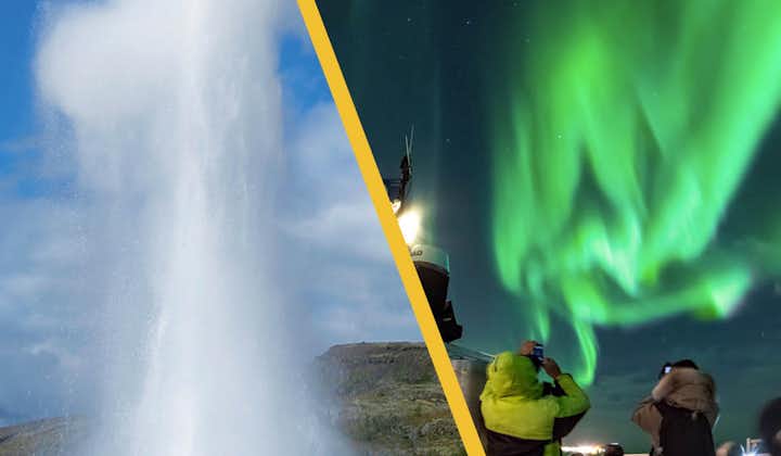 Golden Circle and Northern Lights Cruise