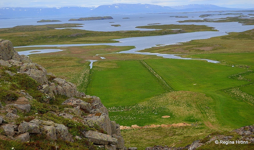 Helgafell Mountain is considered to be sacred by many Icelanders.