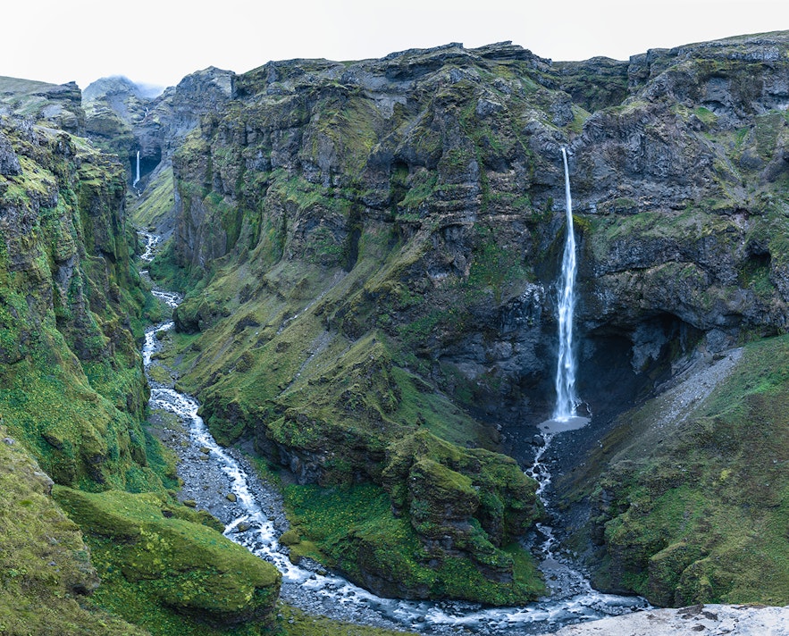Mulagljufur canyon is a beautiful place to visit in Iceland